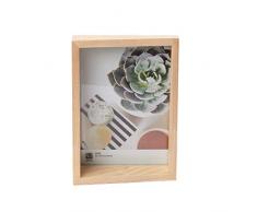 UMBRA Edge Frame. Cadre photo Edge, en bois, pour 1 photo de 13x18cm. Coloris bois naturel.