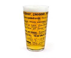 Verre à pinte de bière Comment Commander Une Bière Dans 26 Languages- Transparent