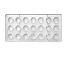 Ibili 799405 Conico Classico Moule pralinÃ© Polycarbonate Clair 30 x 14 x 2 cm