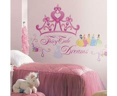 Thedecofactory Disney Princess Crown Peel & Stick Giant Stickers Muraux