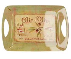 Creative Tops Olio Doliva en mélamine Plateau de Service, Vert, Grand