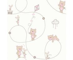 DECORLINE Carrousel Bear and Boo Bordure de Papier Peint