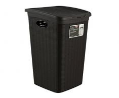Stefanplast ElÃ©gance Panier Ã Linge, Plastique, Moka