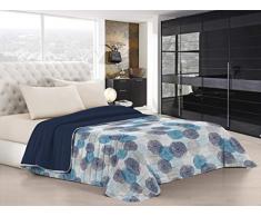 Italian Bed Linen Couette dâété « Fantasy », soffioni blu, 1 Place