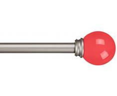 AmazonBasics Tringle Ã rideau dÃ©corative diamÃ¨tre 1,6 cm avec embouts ronds - 71 cm, Rose