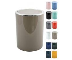 MSV Poubelle 6 L Kamaka Taupe