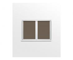 Soleil dOcre 043548 Dolly Paire de Brise Bise Polyester Taupe 60 x 90 cm
