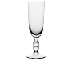 Bohemia Cristal 093/006/048 Cottage Lot de 6 Flutes Ã Champagne 180 ml