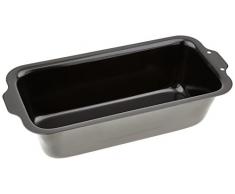 Mauviel 710222 Moule Ã cake, Cuivre intÃ©rieur Ã©tamÃ©, Noir, 22x11 cm