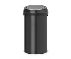 Brabantia 402562 Poubelle Touch Bin, 60 L - Noir mat