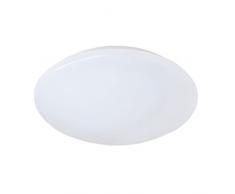 Reality, Plafonnier, Putz II incl. 1 x LED,SMD,10,0 Watt,3000K,960 Lm. Acryl, Blanc, Corps: Plastique, Blanc Ã:27,0cm, H:8,5cm IP20