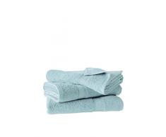 De Witte Lietaer Collection H Lot de 3 Draps de Douche Coton Turquoise 70 x 140 cm