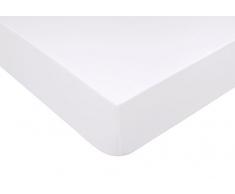 Jalla Drap Housse, Coton, Blanc, 160x200 cm