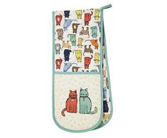 Ulster Weavers Accessoire de Cuisine, Motif Chats, Multicolore, 34.6 x 7.1 inch.