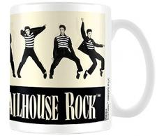Elvis Presley MG23157 Elvis (Jailhouse Rock) Mug, Multicolore, 11oz/315ml