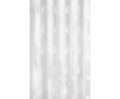 Kleine Wolke 4994114305 Canton Rideau de Douche Blanc 180 x 200 cm