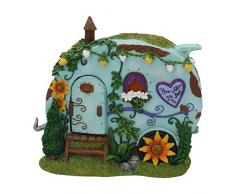 Nemesis Now Home is Where You Park It Figurine Bleu Taille Unique 16 cm