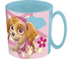 Unbranded 8017447 Paw Patrol Filles Mug, Plastique, Bleu, 8 cm