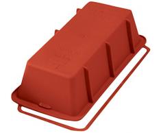 silikomart 20.330.00.0065 Moule Ã Cake Classic, Rouge, 26 x 10 x 7 cm