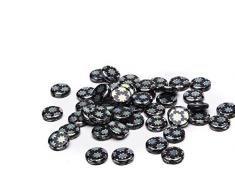 Beads Unlimited plaqué sous Vide en Verre 12 mm, Lot de 50âétoiles Multicolore