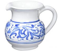 Ceramiche Siciliane Ruggeri Ceramiche S.r 8058259090657Â brillant Adelasia Carafe 250Â Milliliters, Bleu