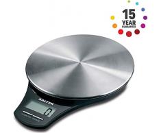Salter 1035 SSBKDR Balance cuisine aquatronic, INOX, Noir, Argent