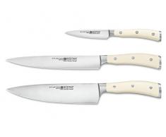 WÃ¼sthof TR9601-0 Classic Ikon Coffret 3 Couteaux de Cuisine Blanc