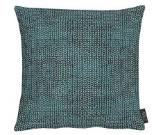Apelt Housse de Coussin, Polyester, tÃ¼rkis, 40 x 40 x 0,3 cm
