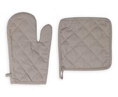 Soleil dOcre 731543 Panama Gant et Manique Coton Gris 15 x 21 cm