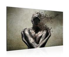 Tableau decoration murale Humain - XXL Impression sur Toile Salon Appartment 1 Parties - prÃªt Ã accrocher - 612314a