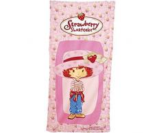 Belltex 126112 Serviette de plage Charlotte aux Fraises 76 x 152 cm