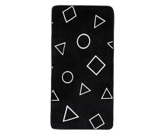AmazonBasics Tapis imprimÃ© en mousse Motif gÃ©omÃ©trique 70 x 140Â cm