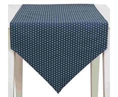 Clayre & Eef TLS65BL Chemin de Table 50 x 160 cm