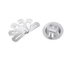 GEFU GE14220 Accessoire Ã PÃ¢tisserie pour Hachoir Ã Viande Acier Inoxydable Inox 8,41 x 1,9 x 28,8 cm