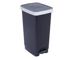 Poubelle de Cuisine à Pédale 40L