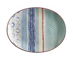 Maxwell Williams Laguna Bol de service, CÃ©ramique, 35.5 x 27.5 cm