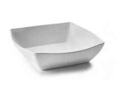 LACOR 63573 Plat Rectangulaire de mÃ©lamine Classique 33 x 33 x 9 cm Blanc