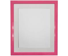 FRAMES BY POST Cadre Photo Rose avec Monture Ivoire 16 x 12 cm