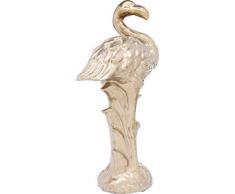 Kare Figurine Flamant Rose Avant dorÃ©, Taille Unique