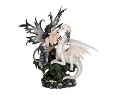 Nemesis Now Figurine Jasmeena La Courtesan Gris 46 cm Taille 48 cm