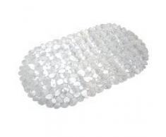 MSV 2108470 Galets Tapis à Baignoire Transparent 39 x 99 cm