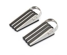 Relaxdays 10017902 Poubelle à pédale 3 litres seau intérieur amovible, Argenté