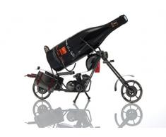 LUDI-VIN Porte Bouteille MÃ©tal Moto