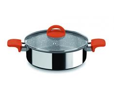 MEPRA 30193128F7 Sauteuse avec Couvercle cm.28