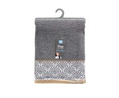 douceur dintÃ©rieur drap de douche 70x130 cm eponge goldy gris/or