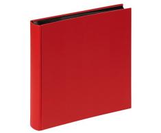 Walther FA-308-R Album Photo, Rot, 30 x 30 cm, Ohne Bildausschnitt