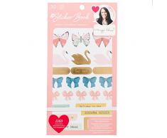 American Crafts Autocollant Livre, DorÃ©