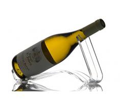 LUDI-VIN Porte Bouteille Acrylique Transparent