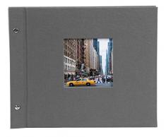 Goldbuch Bella Vista Album Photo Ã vis, Lin, Gris, 30x25 cm