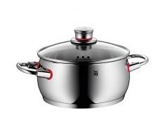 WMF 774206380 Faitout Bas, Acier Inoxydable, Argenté, 20 cm